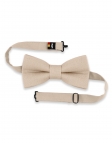 SABLE - 100% RAW LINEN - BOW TIE - BEIGE