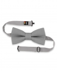 GALET - 100% RAW LINEN - BOW TIE - GREY