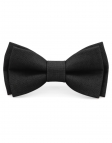 ANTHRACITE - 100% RAW LINEN - BOW TIE - DARK GREY