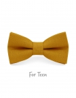 MOUTARDE - KID or TEEN BOW TIE - 100% RAW LINEN