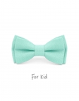 LAGON - KID or TEEN BOW TIE - 100% RAW LINEN