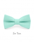 LAGON - KID or TEEN BOW TIE - 100% RAW LINEN