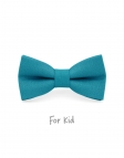 AZUR - KID or TEEN BOW TIE - 100% RAW LINEN