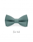 CRIQUE - KID or TEEN BOW TIE - 100% RAW LINEN