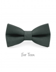 LICHEN - KID or TEEN BOW TIE - 100% RAW LINEN