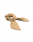 BARN - SCARF SCRUNCHIE - WARM BEIGE - LINEN