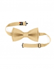 BARN - 100% LINEN - BOW TIE - WARM BEIGE