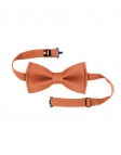 HARVEST - 100% LINEN - BOW TIE - CORAL