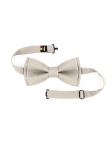 GROVE - 100% LINEN - BOW TIE - ECRU BEIGE