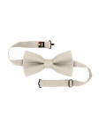 GROVE - 100% LINEN - BOW TIE - ECRU BEIGE