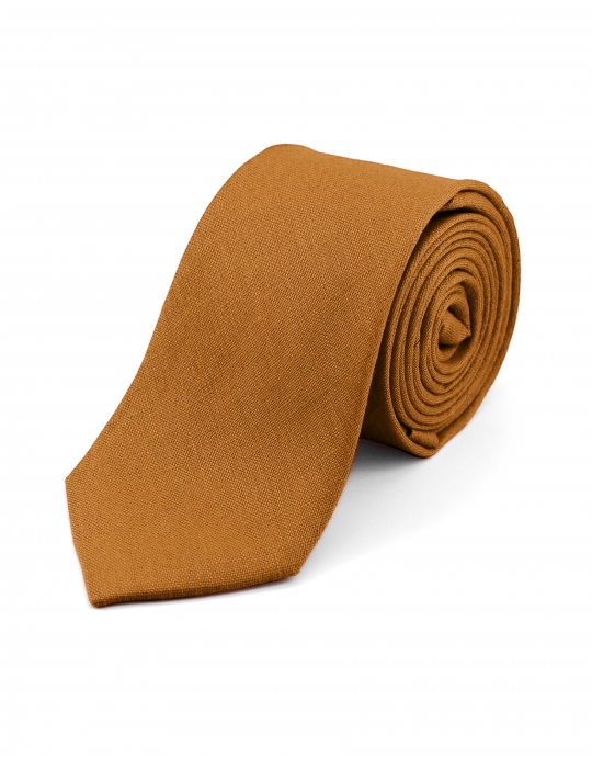 RANCH - LINEN TIE - CARAMEL BROWN