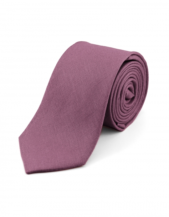 GYPSY - LINEN TIE - MAUVE PINK