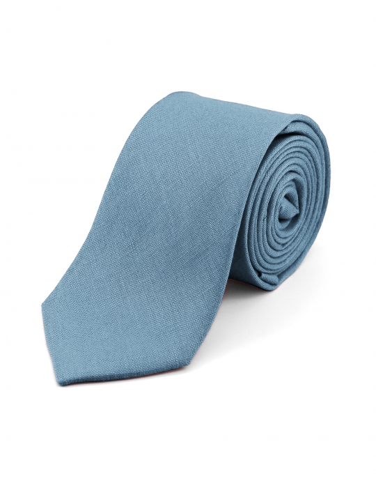 BREEZE - LINEN TIE - LIGHT BLUE