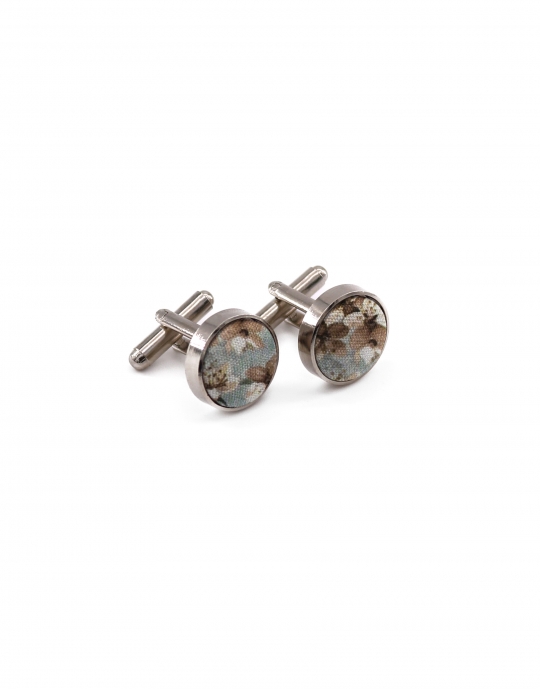 IMADO - FLORAL CUFFLINKS