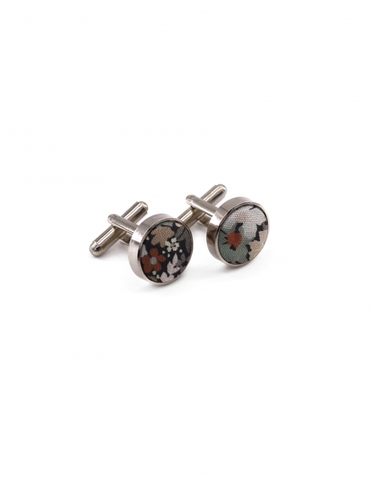 KANY - FLORAL CUFFLINKS