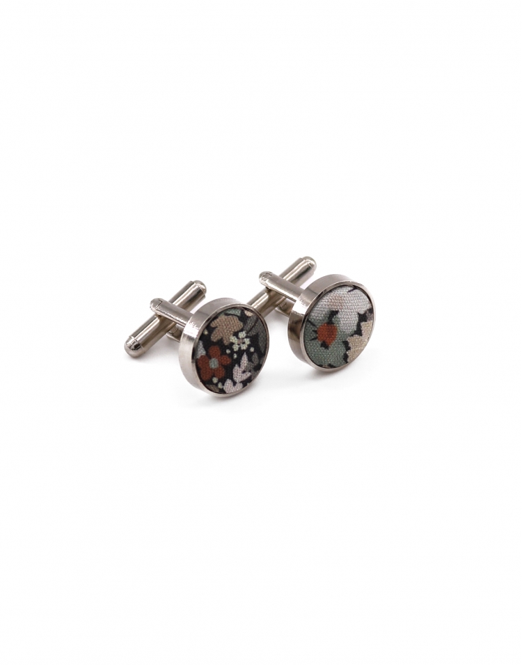 KANY - FLORAL CUFFLINKS