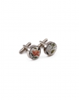 OHORI - FLORAL CUFFLINKS
