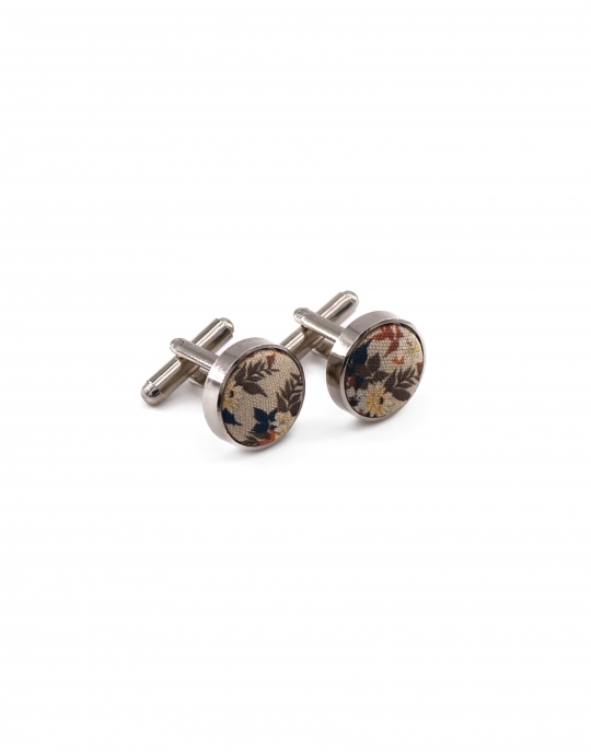 HAKATA - FLORAL CUFFLINKS