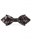 SUMIDA - NOEUD PAPILLON FLEURI - DIAMOND - BLEU MARINE, KAKI, ROUGE & BLANC