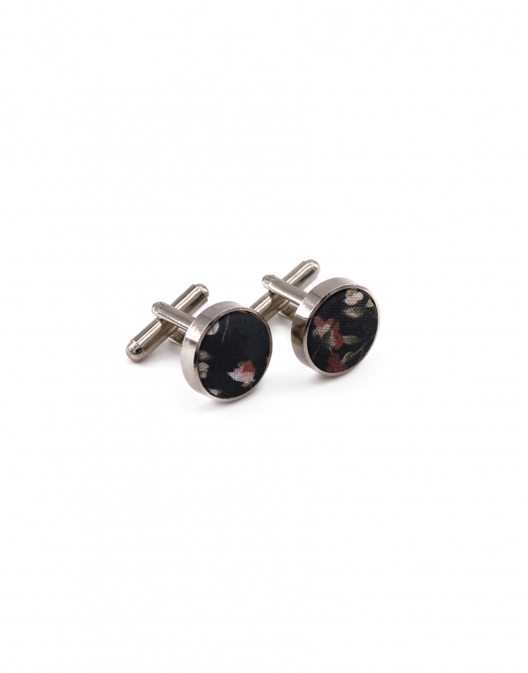 SUMIDA - FLORAL CUFFLINKS