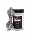 MARK - FLORAL BOW TIE - DIAMOND - BEIGE & BLUE