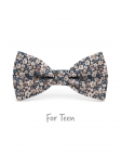 MARK - NOEUD PAPILLON ENFANT ou ADO - BEIGE & BLEU