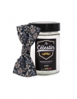 COMMA - NOEUD PAPILLON FLEURI - CLASSIC - BLEU, BEIGE & BRUN