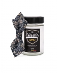COMMA - NOEUD PAPILLON FLEURI - DIAMOND - BLEU, BEIGE & BRUN