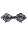 MYLES - NOEUD PAPILLON FLEURI - DIAMOND - BLEU & VIOLET