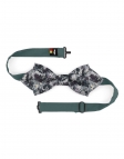 MYLES - NOEUD PAPILLON FLEURI - DIAMOND - BLEU & VIOLET