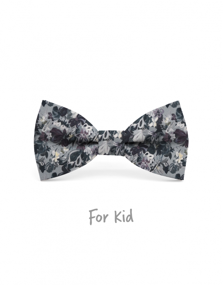 MYLES - NOEUD PAPILLON ENFANT ou ADO - BLEU & VIOLET