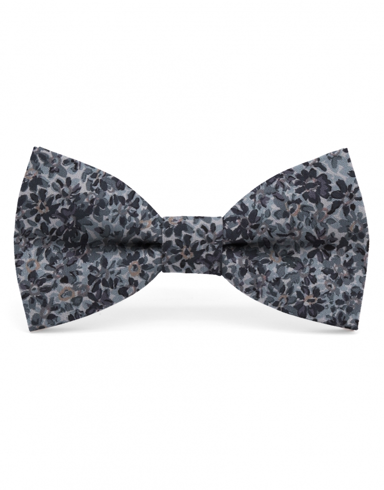 ANDREW - NOEUD PAPILLON FLEURI - CLASSIC - BLEU