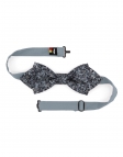 ANDREW - NOEUD PAPILLON FLEURI - DIAMOND - BLEU