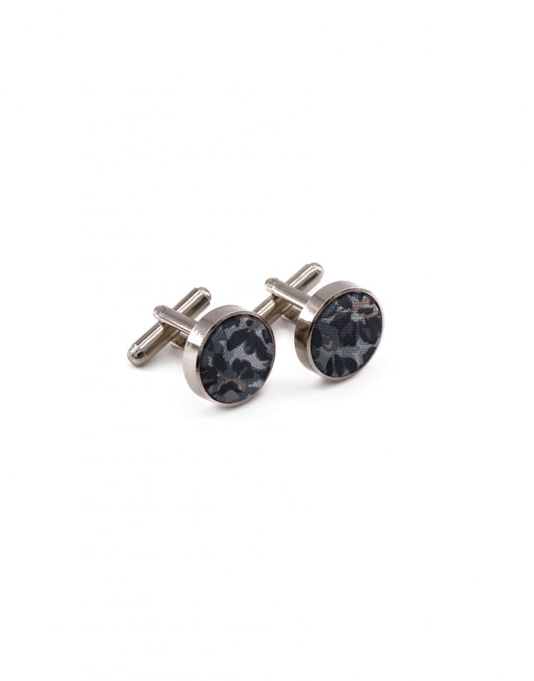 ANDREW - FLORAL CUFFLINKS