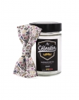 TOUAN - NOEUD PAPILLON FLEURI - CLASSIC - VIEUX ROSE, MAUVE & KAKI