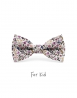 TOUAN - NOEUD PAPILLON ENFANT ou ADO - VIEUX ROSE, MAUVE & KAKI