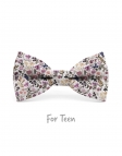 TOUAN - NOEUD PAPILLON ENFANT ou ADO - VIEUX ROSE, MAUVE & KAKI