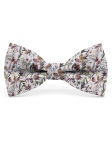 JOSHUA - NOEUD PAPILLON FLEURI - CLASSIC - VIEUX ROSE, MAUVE & VERT