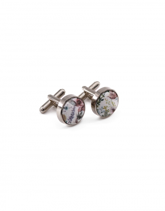 JOSHUA - FLORAL CUFFLINKS