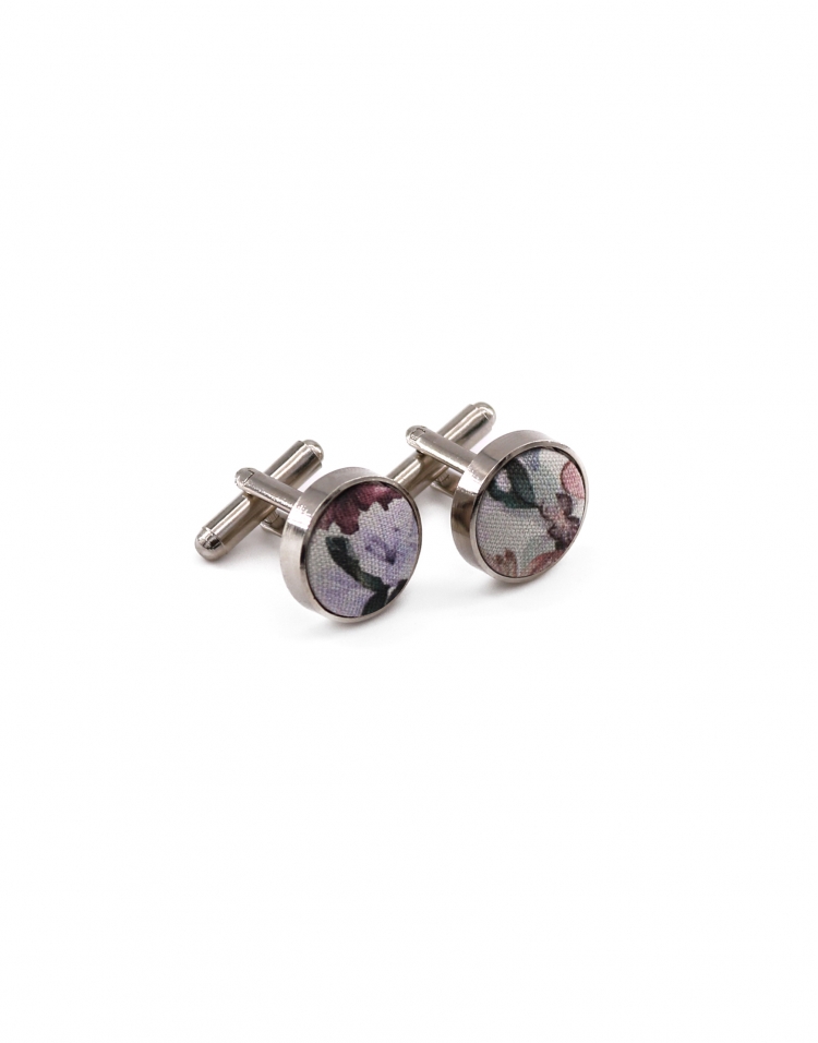 ANTON - FLORAL CUFFLINKS
