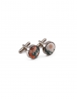 PARK - BOUTONS DE MANCHETTE FLEURIS