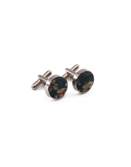 JAY - FLORAL CUFFLINKS