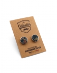 JAY - FLORAL CUFFLINKS