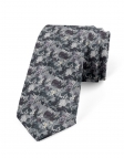 MYLES - FLORAL TIE - BLUE & VIOLET
