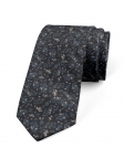 FINN - FLORAL TIE - NAVY BLUE