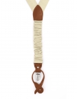 CREMA - BRETELLES EN TISSU - BEIGE CLAIR