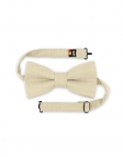 CREMA - NOEUD PAPILLON - BEIGE CLAIR