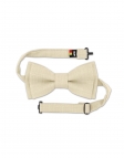 CREMA - NOEUD PAPILLON - BEIGE CLAIR