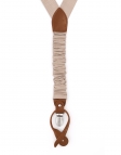 NUDO - BRETELLES EN TISSU - BEIGE NUDE