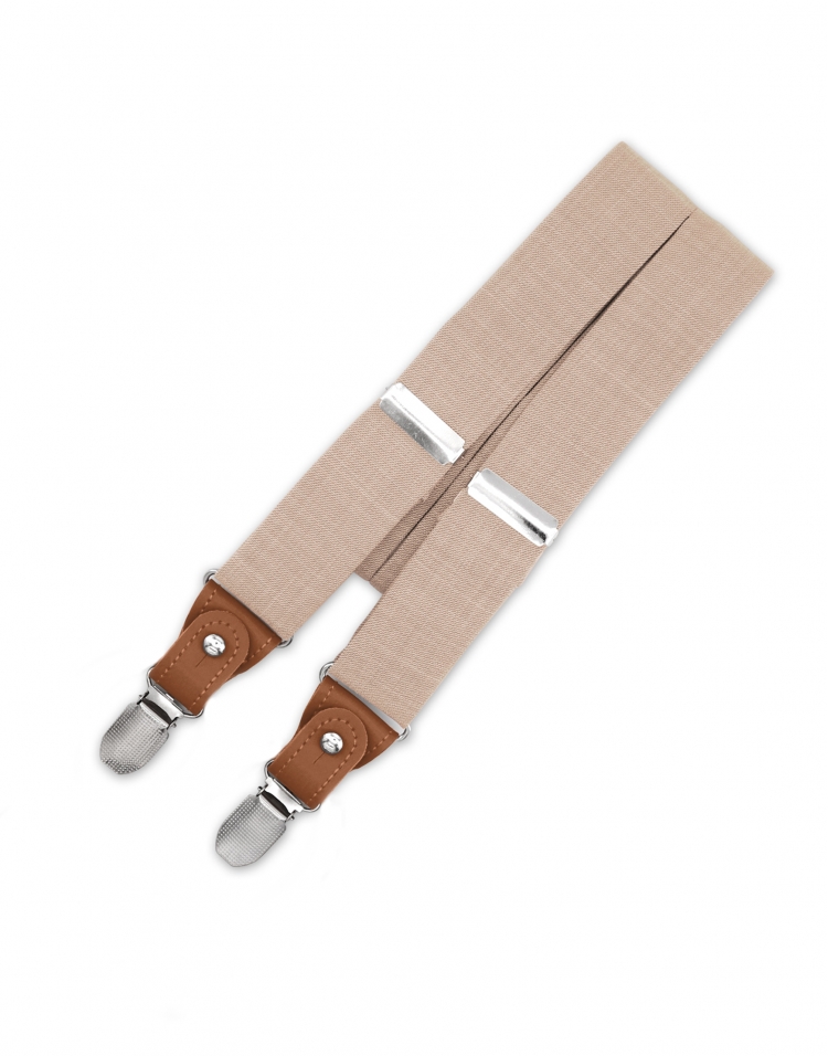 NUDO - CLASSIC BRACES - NUDE BEIGE